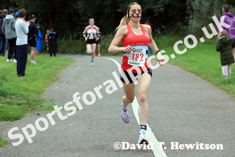 Women and Men Over-50s, 2024 Sunderland Harriers 5k, Silksworth, Sunderland.  Photo: David T. Hewitson/Sports for All Pics